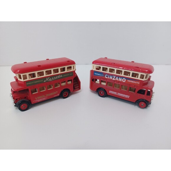 LLEDO Days Gone London Transport Bus Diecast Set of 2 Toys Collectible - Picture 1 of 5